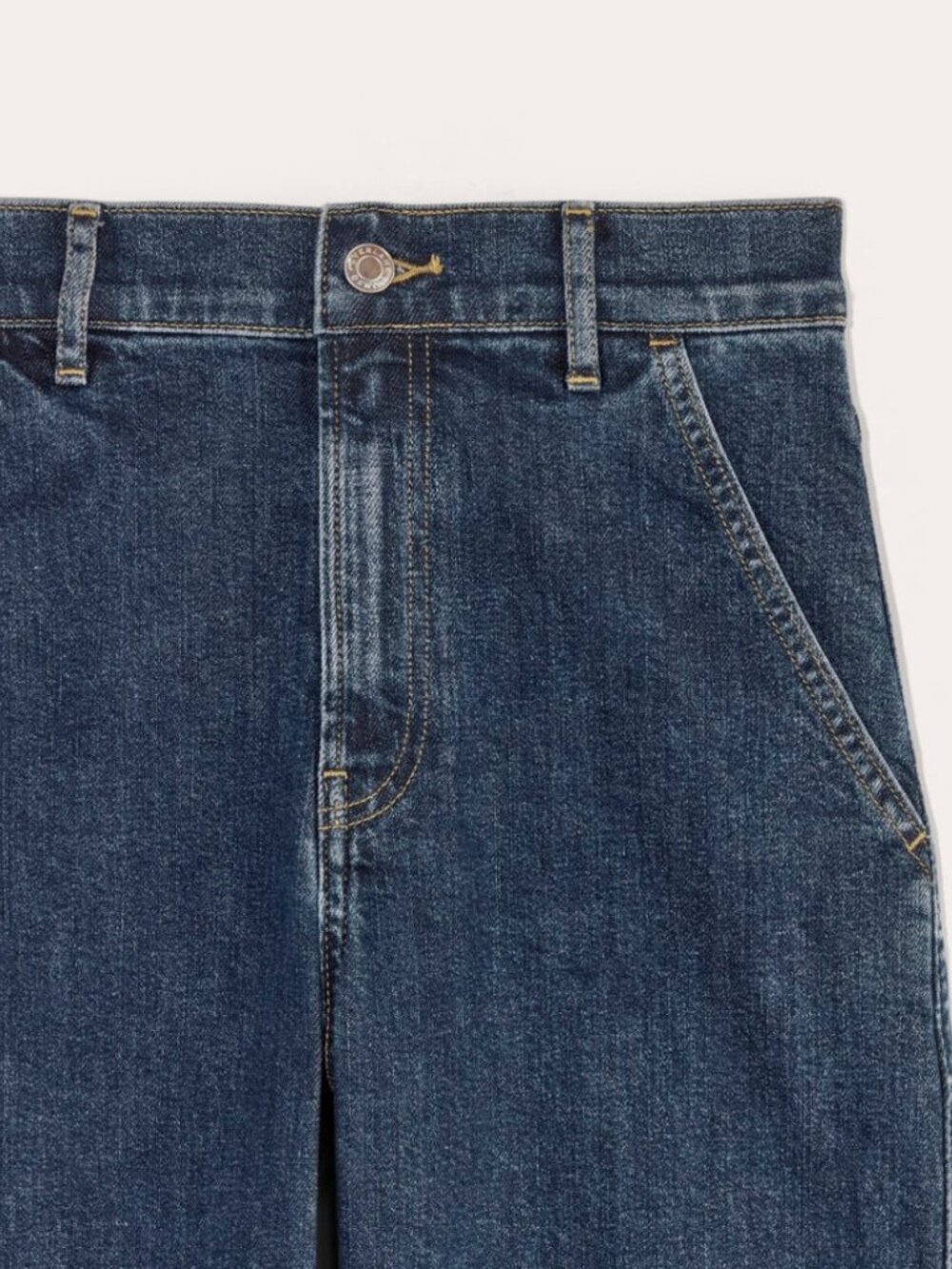 NWT Everlane The Way-High® Twist Curve Jean Indigo Rinse 28 - Picture 6 of 11